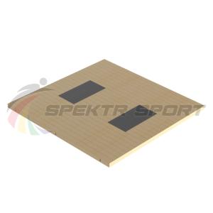 Купить Помост тяжелоатлетический 3х3х0,1м, рез. амортизаторы 1х0,5х0,04м в Голицыне 