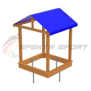 Купить Песочница с крышей в Голицыне 