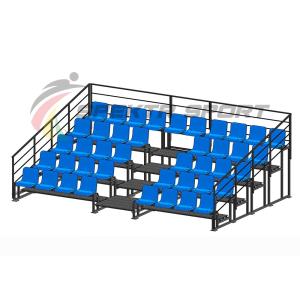 Купить Трибуна для зрителей 5 рядов на 42 места с перилами в Голицыне 