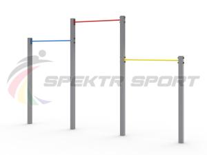 Купить Турник уличный трехуровневый в Голицыне 