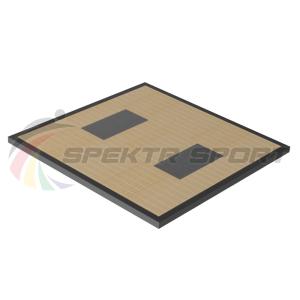 Купить Помост тяжелоатлетический с окантовкой 3х3х0,1м, рез. амортизаторы 1х0,5х0,04м в Голицыне 