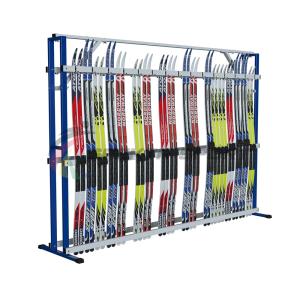 Купить Стойка для беговых лыж двухсторонняя на 30 пар в Голицыне 