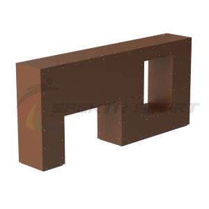 Купить Элемент полосы препятствий Стенка с двумя проломами в Голицыне 