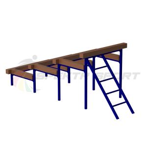 Купить Элемент полосы препятствий Разрушенная лестница в Голицыне 