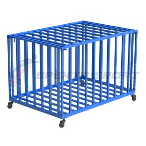 Купить Корзина для хранения мячей передвижная металлическая (стенки - мет. профиль) Разборная в Голицыне 