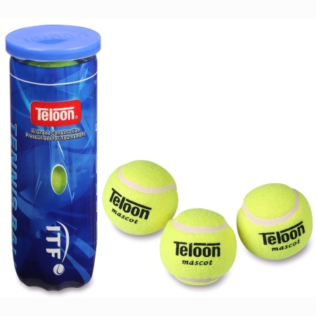 Купить Мяч для большого тенниса Teloon 616Т Р3  (3 шт) в Голицыне 