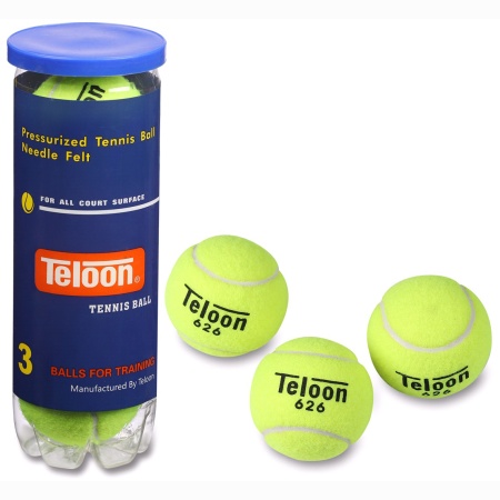 Купить Мяч для большого тенниса Teloon 626Т Р3  (3 шт) в Голицыне 