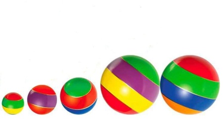 Купить Мячи резиновые (комплект из 5 мячей различного диаметра) в Голицыне 