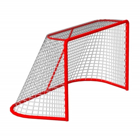 Купить Сетка хоккейная на ворота 1,22мх1,83мх0,5мх1,15м, нить 3,5 мм, узловая в Голицыне 