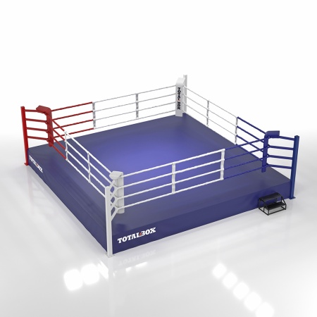 Купить Ринг боксерский Totalbox на помосте 0,5 м, 6х6м, 5х5м в Голицыне 