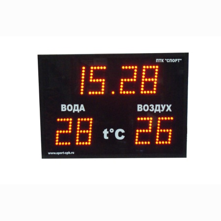 Купить Часы-термометр СТ1.16-2t для бассейна в Голицыне 