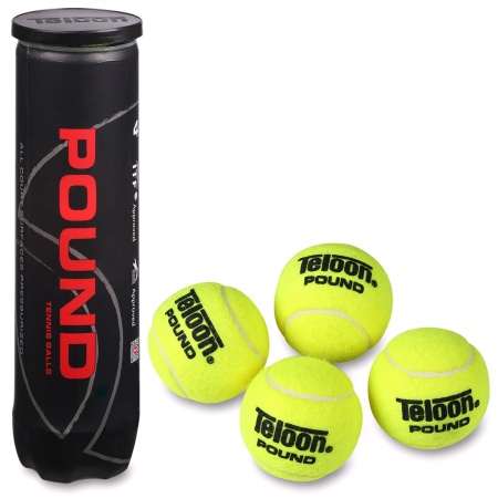 Купить Мяч для большого тенниса Teloon 828Т Р4  (4 шт) в Голицыне 