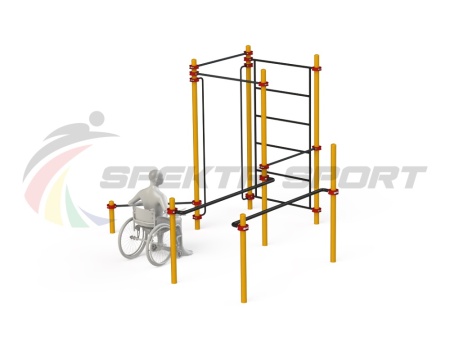 Купить Спортивный комплекс для инвалидов-колясочников WRK-D18_76mm в Голицыне 