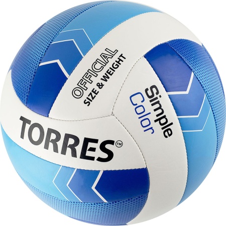 Купить Мяч волейбольный Torres Simple Color любительский р.5 в Голицыне 